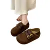 Zapatos Birkenstock para Mujer con Aumento Oculto de Altura y Suela Gruesa Cobertura Total 2026 Nuevo Otoño Birkenstock Planos Mocasines