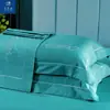 Fundas de Almohada de Algodón Puro de Alta Gama, un Par de Fundas de Almohada de Algodón de Fibra Larga 100% Color Puro para Uso Doméstico de Adultos, Funda de Almohada Individual