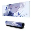 Alfombrilla de Ratón para Gaming Estilo Anime Extra Grande con Bordes Reforzados para Chicos E-Sports Teclado de Ordenador Grande Alfombrilla Engrosada Antideslizante