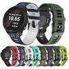 Para Jiaming Forerunner245/645 correa de silicona plana de dos colores Huawei watch4 20mm22mm
