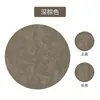 Em estoque Europeu e Americano Transfronteiriço Estilo Simples Jeans Couro Dupla Face Doméstico Hotel Restaurante Ocidental Tapete de Mesa Decorativo Isolamento Térmico Porta-Copos de Mesa