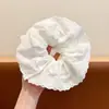 2026 Nuevo Scrunchie Infantil de Alta Elasticidad, Cuerda para el Cabello Coreana Oversize Estilo Perezoso, Banda Elástica de Gama Alta para Niñas