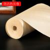 Papel para Caligrafía Semi-Crudo en Rollo Largo con Relieve Dorado, Papel para Creaciones de Caligrafía con Pincel Estilo Antiguo Rojo Ladrillo Colorido
