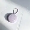 Exclusivo para Estojo de Armazenamento de Fone de Ouvido Oval Transfronteiriço com Encaixe Interno de Silicone e Cordão Anti-perda Portátil Multicor Proteção para Fones de Ouvido
