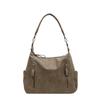 Bolso de gran capacidad para mujer, nuevo estilo 2023, bandolera con textura de nicho, bolso de hombro para estudiantes universitarios, bolso de mano para uso diario.
