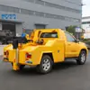 Insignia Azul Pequeña Camión Grúa de Arrastre Pequeño para Exportación, Camión Grúa de Arrastre Pickup Foton Serie Vi Nacional, Vehículo de Rescate para Garajes Subterráneos