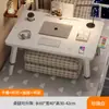 Mesa pequeña plegable para cama, mesa para laptop, mesa de lectura para dormitorio estudiantil, escritorio pequeño para oficina en casa, escritorio para escribir