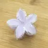 Europeu e Americano transfronteiriço cor glitter ovo flor grampo de cabelo flor pinça lateral das mulheres meia garra de volta cabeça tubarão clipe