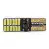 Luz indicadora de largura LED T10 24SMD 4014 luz de placa de licença carro LED decodificação CANBUS transfronteiriça