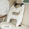 Apoio de cabeça de carro, travesseiro de dormir infantil anti-sufocamento, universal para todas as estações, travesseiro de carro de desenho animado para dormir