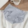 Roupa interior confortável da menina cueca japonesa doce virilha antibacteriana meia-cintura outono e inverno pele amigável respirável cuecas sexy para as mulheres