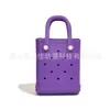 Bolso de Playa Perforado de Eva, Bolso Coreano de Nicho, Accesorios DIY, Neceser, Bolso de Mano Mini Portátil