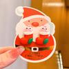 Clips de orelha infantis fofos de desenho animado Papai Noel alce menina da floresta joias brincos sem furos para meninas brincos
