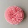Bola de Limpieza Nano Estilo Nórdico para Cocina del Hogar, No Daña el Fondo de Ollas y Platos, Cepillo Limpiador de Fibra, Cepillo Multiusos para Eliminar Manchas