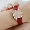 2026 Versión Coreana Transfronteriza Reloj de Pulsera Estrellado Dulce y Delicado Set de Pulsera de Amor Reloj de Cuarzo Cuadrado para Mujer