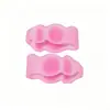 Separador de Dedos del Pie de Tres Agujeros, Cubierta de Silicona Antidesgaste para Dedos del Pie, Separación de Dedos, Antidesgaste, Transpirable, Suave, Elástico, Protección para Zapatos