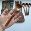 Espátula de Madeira para Asa de Frango, Espátula Antiaderente para Cozinhar, Espátula de Madeira, Colher de Fritar de Madeira, Colher de Arroz, Uso Doméstico