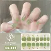 CS Filme Adesivo para Unha em Gel à Prova d'Água Sem Secagem Adesivo Completo Filme Adesivo de Flor Estilo Japonês e Coreano Papel Adesivo para Unha