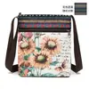 Bolso pequeño bandolera para mujer bolso de lona bolso tejido estilo chino lindo versátil bolso de hombro bolso para teléfono móvil bolso de hombro pequeño Miao