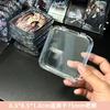 Caja de Almacenamiento de Plástico Transparente Acrílico Almacenamiento de Insignias a Prueba de Polvo Sellada Cuadrada Sala de Estar Caja de Acabado Estante de Exhibición de Grano