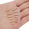Conector de colgante plano de una pieza con base porosa de acero inoxidable, hebilla para pulsera, collar, pendiente, accesorios de joyería para bricolaje