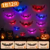 Pegatinas Decorativas de Murciélago Pequeño para Halloween Pegatinas de Araña para Pared Adornos Ambiente para Ventana de Bar Escenografía Accesorios para Fotos