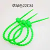 Color Corbata Adhesiva Suave Cola de Renacuajo Llavero DIY Bolsas de Joyería Colgante de Caja Ciega Correa Correa de Datos Correa