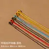 Lazo de Tirador Nudo de Piña Bucle Hecho a Mano Semi-Terminado Nudo Plano Nudo Flor de Durazno Broche para Pulsera DIY Accesorios de Cuerda Trenzada
