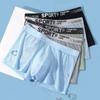 Encuentra ropa interior masculina de fábrica, calzoncillos bóxer de malla transpirable para hombre, ropa interior juvenil.