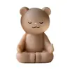 Jiahui Mei Vela Perfumada de Urso Molde de Silicone Urso Sentado DIY Decoração para Assar Bolo Molde de Urso