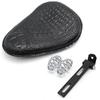 Motocicleta Harley Cruise Carro Príncipe Refit Retro Primavera Couro Assento Bolsa Única Almofada chopper bobber
