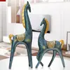 Estatueta de Cavalo Minimalista Moderna para Casal, Decoração de Armário de Vinho para Sala de Estar, Decoração de Entrada Interna para Casa, Artesanato Criativo para Rack de TV