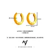 Aretes Ovalados de Aro Cepillado Mate Color Arena Dorada para Mujer, Pendientes Minimalistas de Nicho de Alta Gama, Estilo Vintage de Lujo Ligero con un Sentido de Sofisticación
