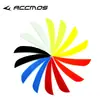 Escudo de gota de agua de 3 pulgadas pluma de ave real cuchillo pluma pluma de ave color sólido lanzadera de gota de agua flecha de pluma flecha de pluma accesorios DIY pluma de flecha de pavo