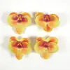 34 tipos de cabezas de flores de rosa amarillas artificiales de seda estilo europeo para horquillas DIY, arreglos florales y decoraciones de gorros de graduación