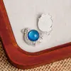 Pingente Casual de Liga de Zinco, Resina, Zircônia e Pérola Inlaid Sol e Lua Pingente DIY Pulseira Colar Acessórios de Joias