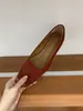 Sapatos de Salto Baixo Franceses Suaves para a Noite, Mocassins Versáteis e Confortáveis, Novos Sapatos de Ballet Primavera 2025 para Mulheres