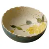 Fabricante Haiqing Flintstone Taza de Té Negro Taza Maestra de Cerámica Taza Personal de Flor de Rosa Set de Té Kung Fu