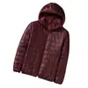 Amazon comercio exterior nueva chaqueta con capucha acolchada de algodón para hombre tendencia moda chaqueta fina acolchada de algodón abrigo venta al por mayor