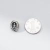 Plata pura S999 plata dura 3D envejecida cuentas de Buda tridimensionales cuentas diy accesorios de joyería al por mayor T0895