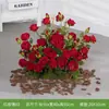 Kit de Rosa Artificial para el Día de San Valentín, Floral Pr para Pasillo de Boda