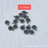 Colgante de Flor de Loto de Plata Sanqi de Plata Vieja de Shanxi Pequeñas Flores Accesorios Componentes para Manualidades y Joyería DIY