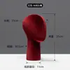 Estante para Sombreros de Tienda de Ropa, Cabeza de Maniquí Soporte de Exhibición para Mostrar Accesorios, Bufandas, Pelucas y Pinzas Negras Pequeñas, Collares