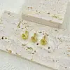 Colgante de Corazón de Cobre con Circonita de Colores, Dulce y Elegante, Adecuado para Pulseras y Collares de Bricolaje, Materiales para Accesorios de Joyería