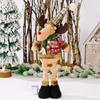 Adornos navideños transfronterizos con diseño de copos de nieve vintage, retráctiles, para hoteles y centros comerciales.
