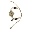 Lindo Reloj Pulsera con Cuentas de Estrella para Niñas, Estilo Dulce de Nicho, Correa Ajustable, Reloj de Pulsera de Cuarzo para Estudiantes