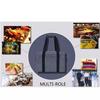 Nueva bolsa aislante de tela Oxford de gran capacidad de Amazon, bolsa de almuerzo plegable para acampar al aire libre y picnic.