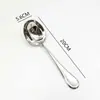 Cuchara Sopera Plana de Acero Inoxidable 304 con Mango Ancho para Comer Fideos y Gachas, Cuchara Sopera Grande para Beber, Cuchara para Arroz, Cuchara Sopera Profunda, Cuchara Sopera Pequeña, Cuchara Comunal