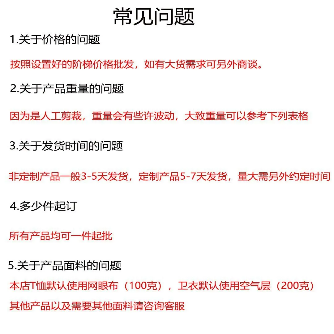 需知