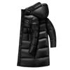 TUCANO/pica-pau New Space ouro serigrafia logotipo alta veludo versão estendida casual down jacket